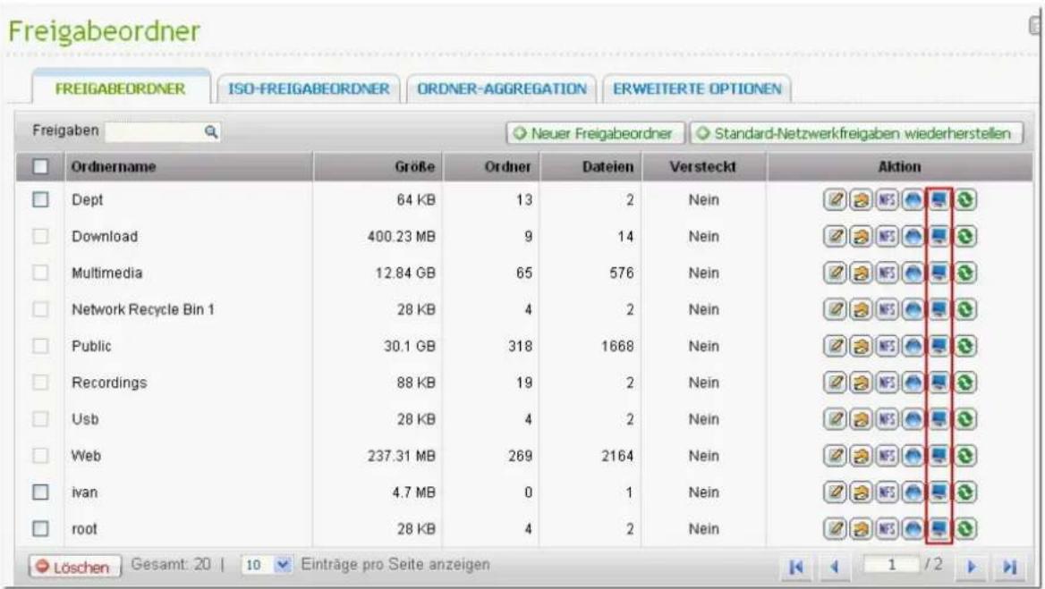 QNAP TS-EC1679U-RP-E10G 32TB - Microsoft Networking-Host-Zugriffskontrolle - 1