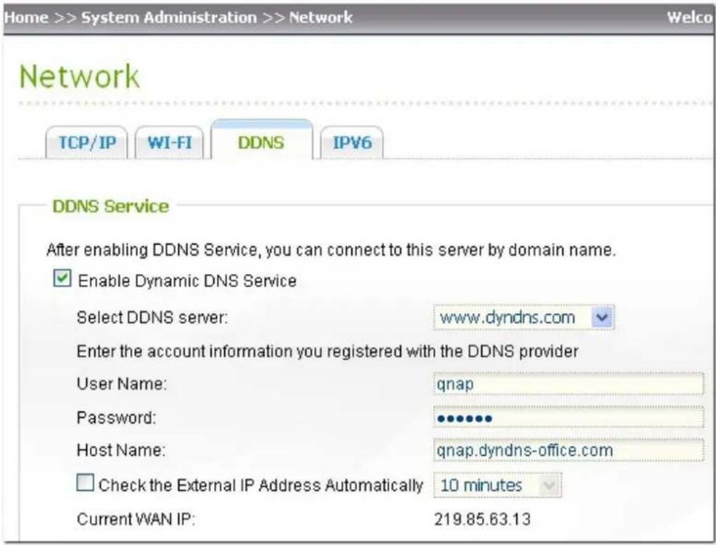 QNAP TS-EC1679U-RP-E10G 32TB - DDNS-Die nst a m QNA P NA S k o nfig urie re n - 1