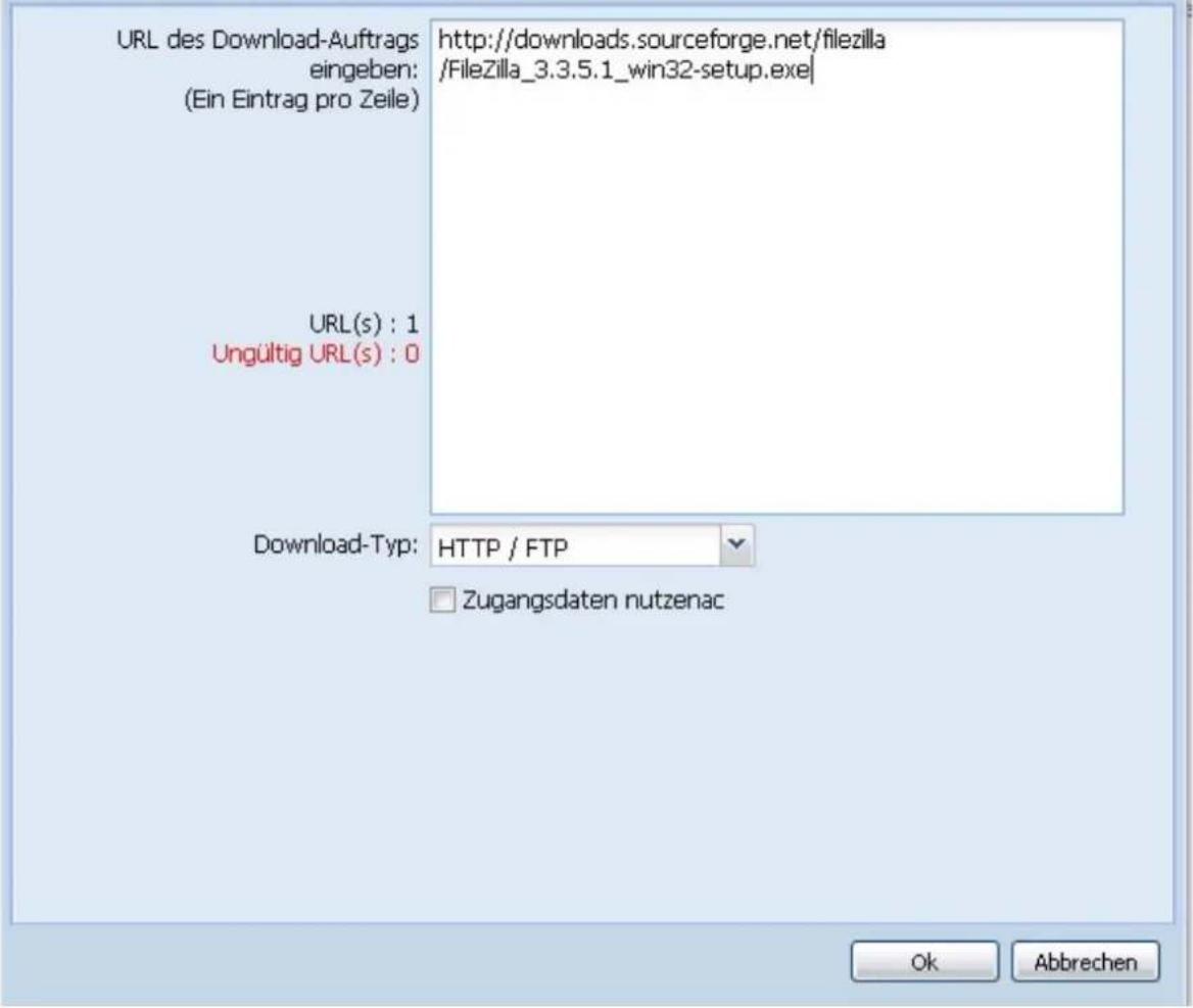 QNAP TS-EC1679U-RP-E10G 32TB - HTTP/FTP/RapidShare-Auftrag hinzufügen - 1