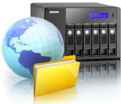 Illustration of a CNAP server with global map and folder, no text or symbols present