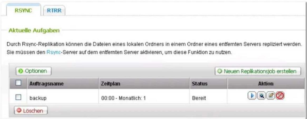 QNAP UltraStar TS-EC1679U-RP-E10G - Rsync- Replication - 9