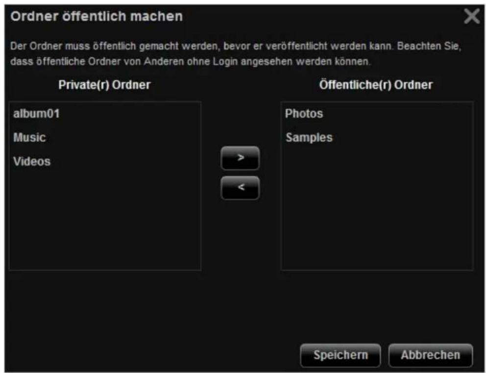 QNAP UltraStar TS-EC1679U-RP-E10G - Set Folder Public (Ordner öffentlich machen) - 1