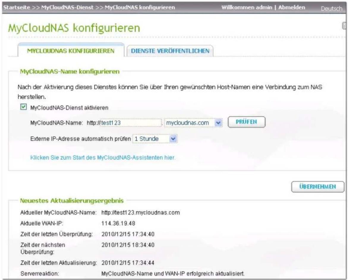 QNAP UltraStar TS-EC1679U-RP-E10G - MyCloudNAS-Assistent - 12
