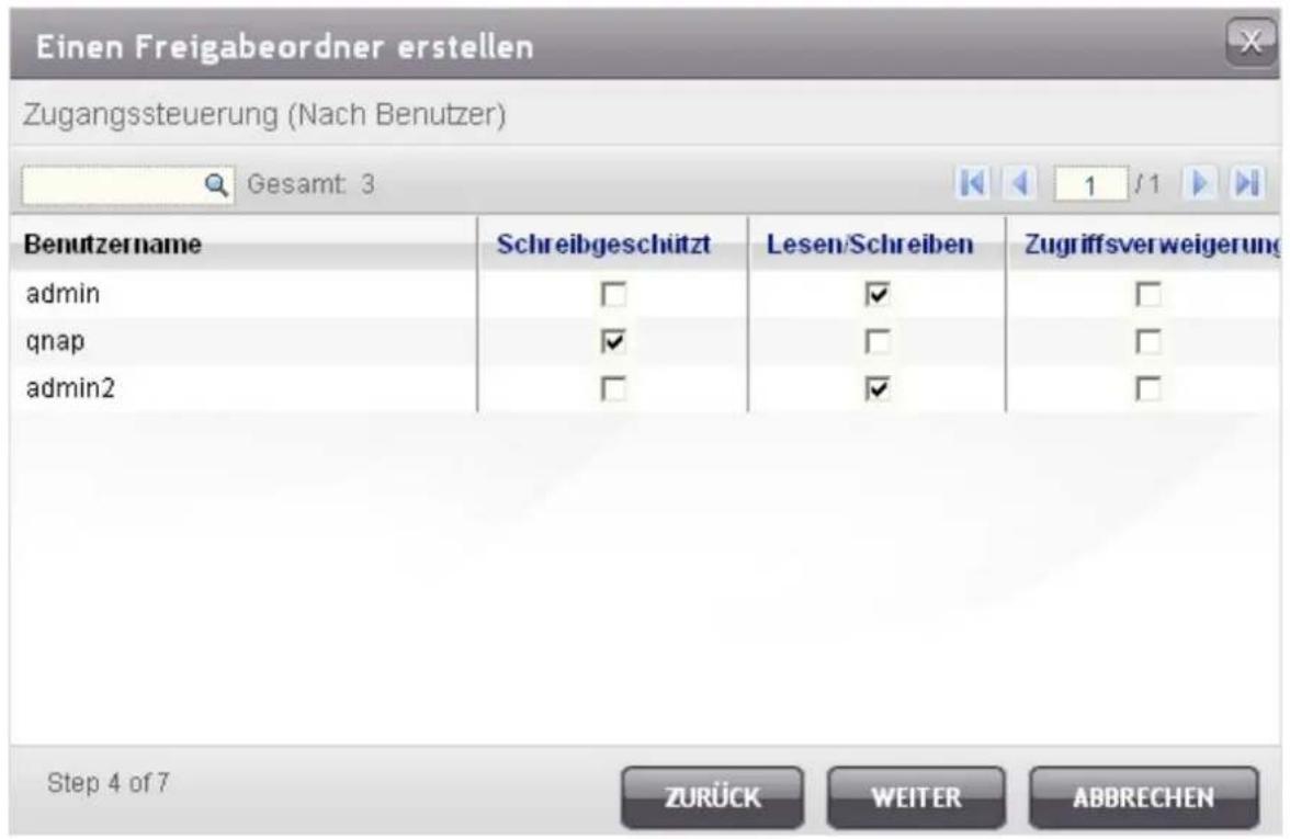 QNAP UltraStar TS-EC1679U-RP-E10G - Freigabeordner - 6
