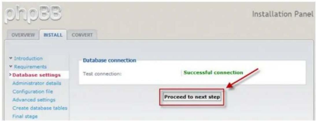QNAP UltraStar TS-EC1679U-RP-E10G - Starten der webbasierten phpBB3-Installation - 5