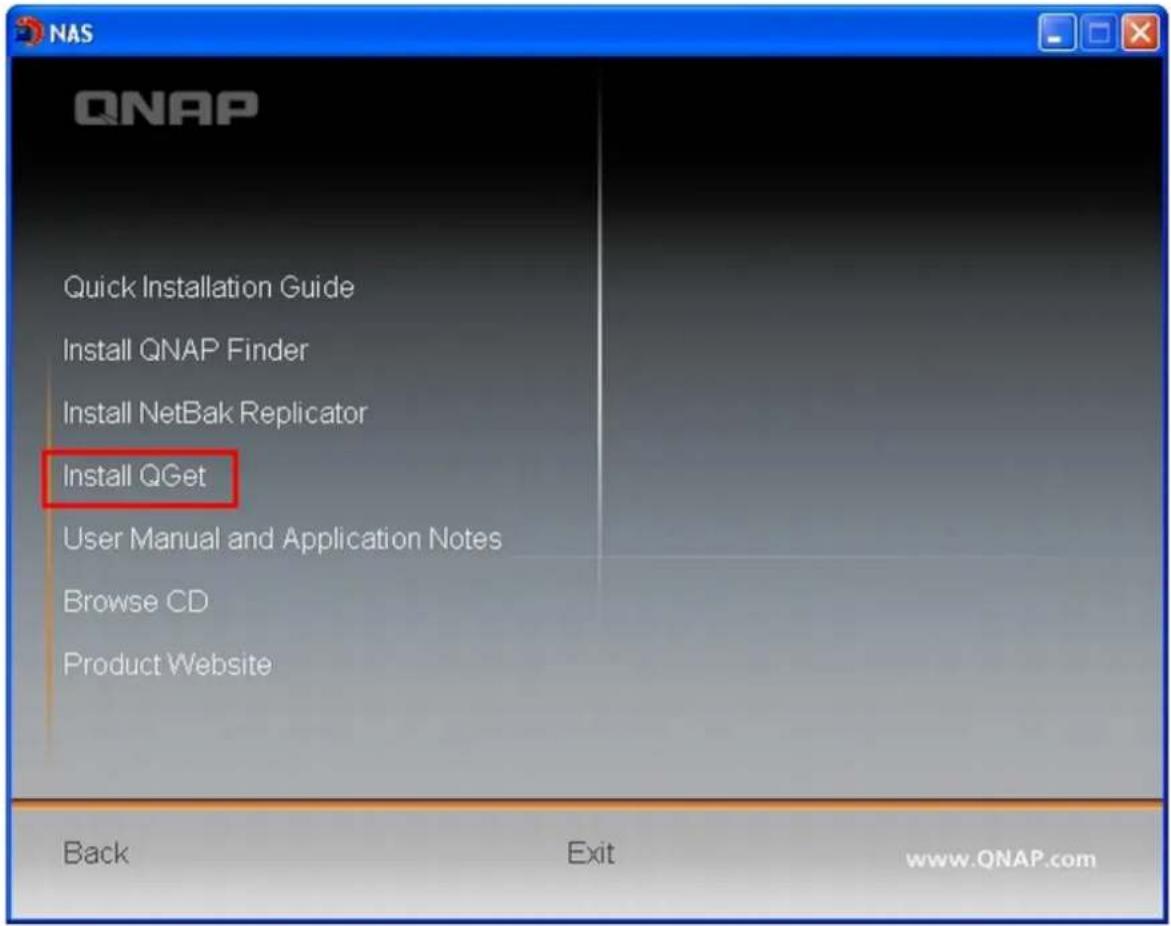 QNAP UltraStar TS-EC1679U-RP-E10G - Verwenden der Download-Software QGet - 1