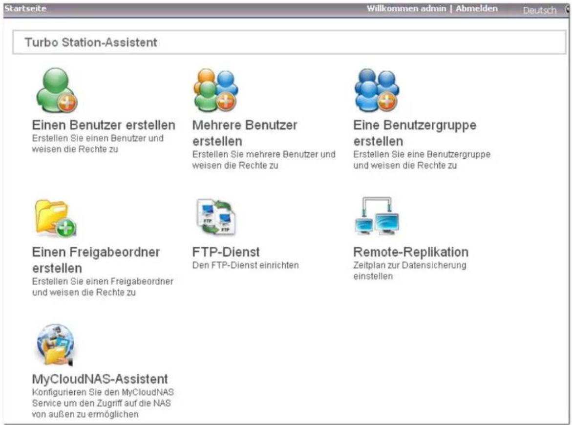 QNAP UltraStar TS-EC1679U-RP-E10G - Zugriff auf das NAS m ittels Webbrowser unter Windows oder Ma c - 5