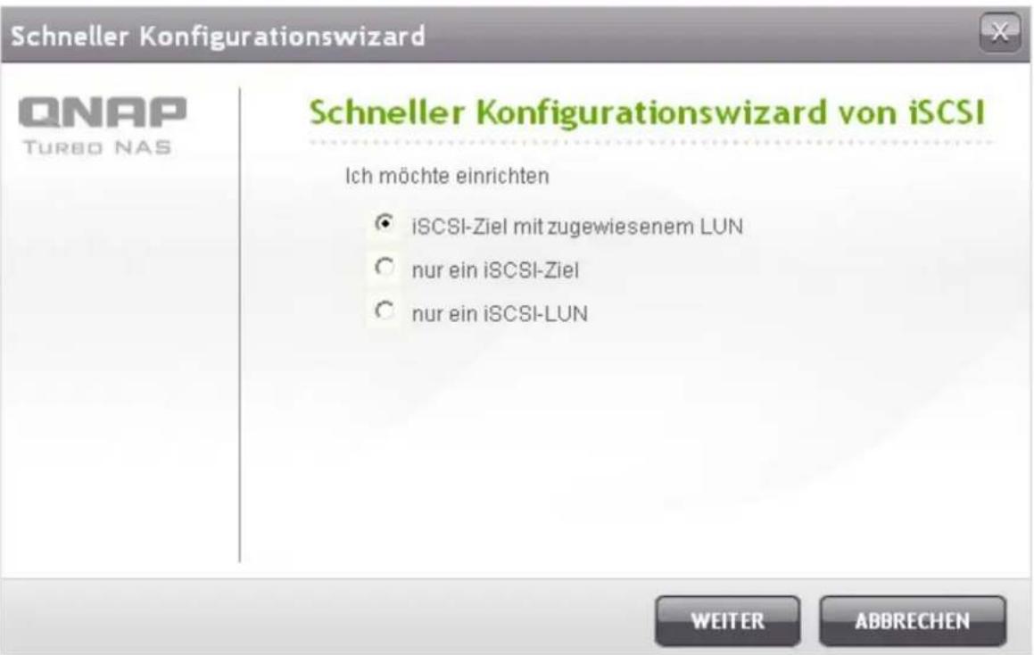 QNAP UltraStar TS-EC1679U-RP-E10G - Schneller Konfigurationswizard v on iSC SI - 2