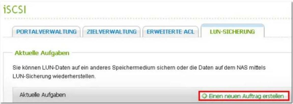 QNAP UltraStar TS-EC1679U-RP-E10G - Wiederherstellen eines iSCSI LUN - 1