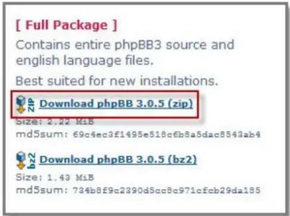 QNAP UltraStar TS-EC1679U-RP-E10G - Starten der webbasierten phpBB3-Installation - 1