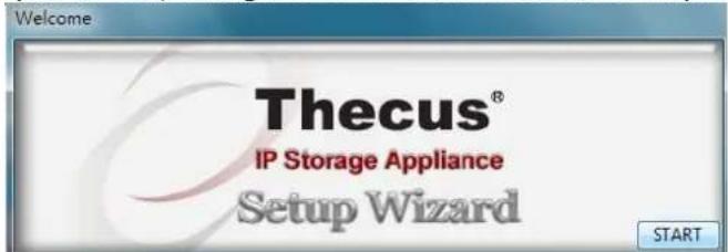 Thecus N4510U - Assistant de configuration Thecus - 1