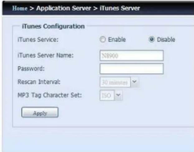 Thecus N4510U - Serveur iTunes® - 2