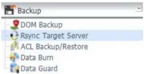 Thecus N4510U - Rsync Serveur cible - 1