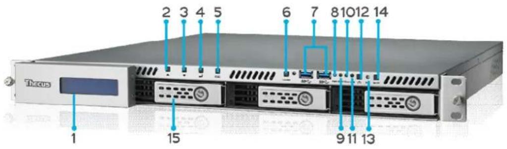 Thecus N4510U - N4510U: - 1