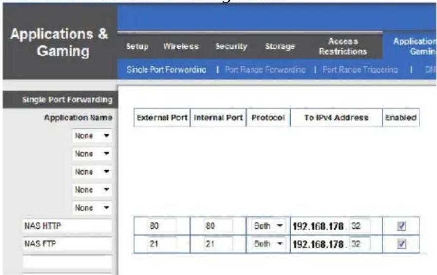 MEDION LIFE P89631 - Op de router moet port forwarding ingesteld worden. - 1