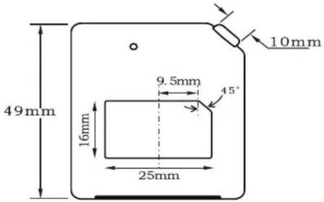 Newland FM420 - Dimensions of the FM420 - 4