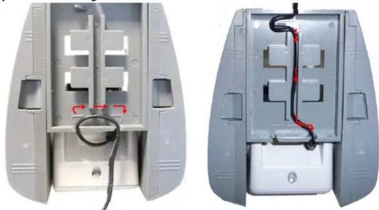 DATALOGIC Gryphon GM4100 - Securing the DC Power Cord (Optional) - 1