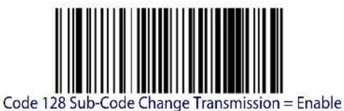 DATALOGIC Gryphon GM4100 - Code 128 Sub-Code Change Transmission - 3