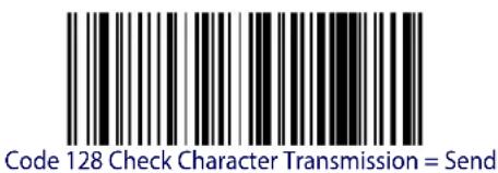 DATALOGIC Gryphon GM4100 - Code 128 Check Character Transmission - 3