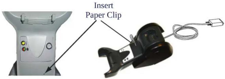 DATALOGIC Gryphon GM4100 - Securing the DC Power Cord (Optional) - 5