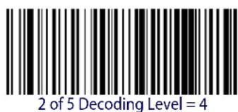 DATALOGIC Gryphon GM4100 - of 5 Decoding Level - 7