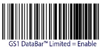 DATALOGIC Gryphon GM4100 - GS1 DataBar™ Limited Enable/Disable - 3
