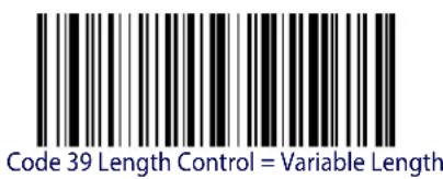 DATALOGIC Gryphon GM4100 - Code 39 Length Control - 2