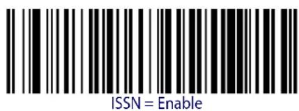 DATALOGIC Gryphon GM4100 - ISSN Enable/Disable - 2