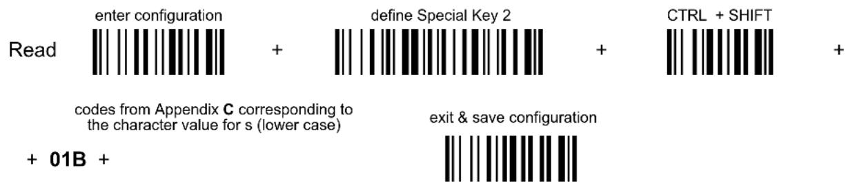 DATALOGIC PowerScan M8300 - - Defining Special Key Sequences - - 2