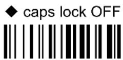 DATALOGIC PowerScan M8300 - CAPS LOCK - 1