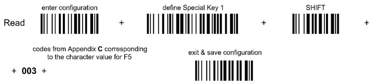 DATALOGIC PowerScan M8300 - - Defining Special Key Sequences - - 1