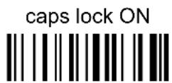 DATALOGIC PowerScan M8300 - CAPS LOCK - 2