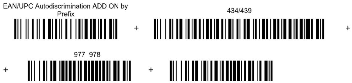 DATALOGIC PowerScan M8300 - Example: - 1