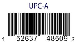 DATALOGIC PowerScan PM8500 - Test Code Symbols - 1