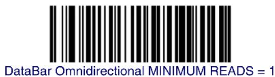 DATALOGIC MGL8400 SAPP - DataBar Omnidirectional Minimum Reads - 1