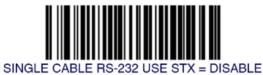 DATALOGIC MGL8400 SAPP - Single Cable RS-232 Use STX - 1