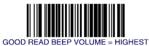 DATALOGIC MGL8400 SAPP - Good Read Beep Volume — continued - 1
