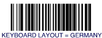 DATALOGIC MGL8400 SAPP - Keyboard Interface — Keyboard Layout — continued - 2