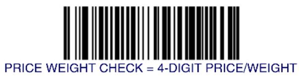 DATALOGIC MGL8400 SAPP - Price Weight Check — continued - 1