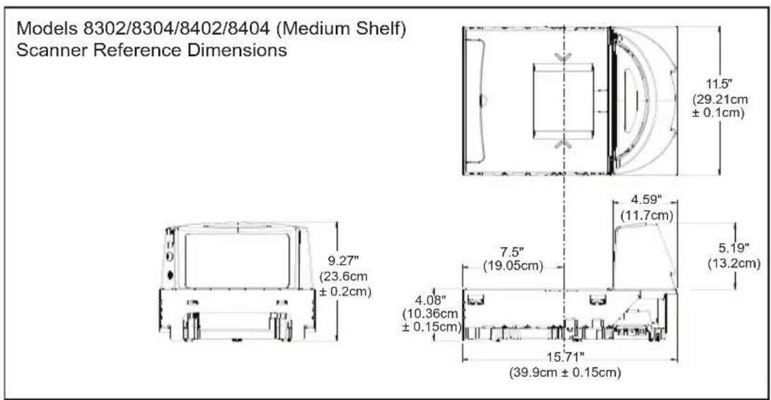 DATALOGIC MGL8400 SAPP - Counter Cutout - 6