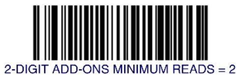 DATALOGIC MGL8400 SAPP - 2-Digit Add-ons Minimum Reads - 1
