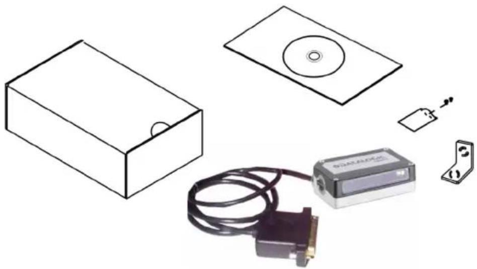 DATALOGIC DS1100-2100 HI-RES - PACKAGE CONTENTS - 1