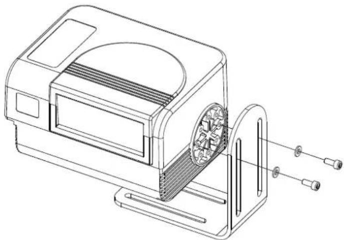 DATALOGIC DS8100A-3020 - Mounting the Scanner with Accessories - 1