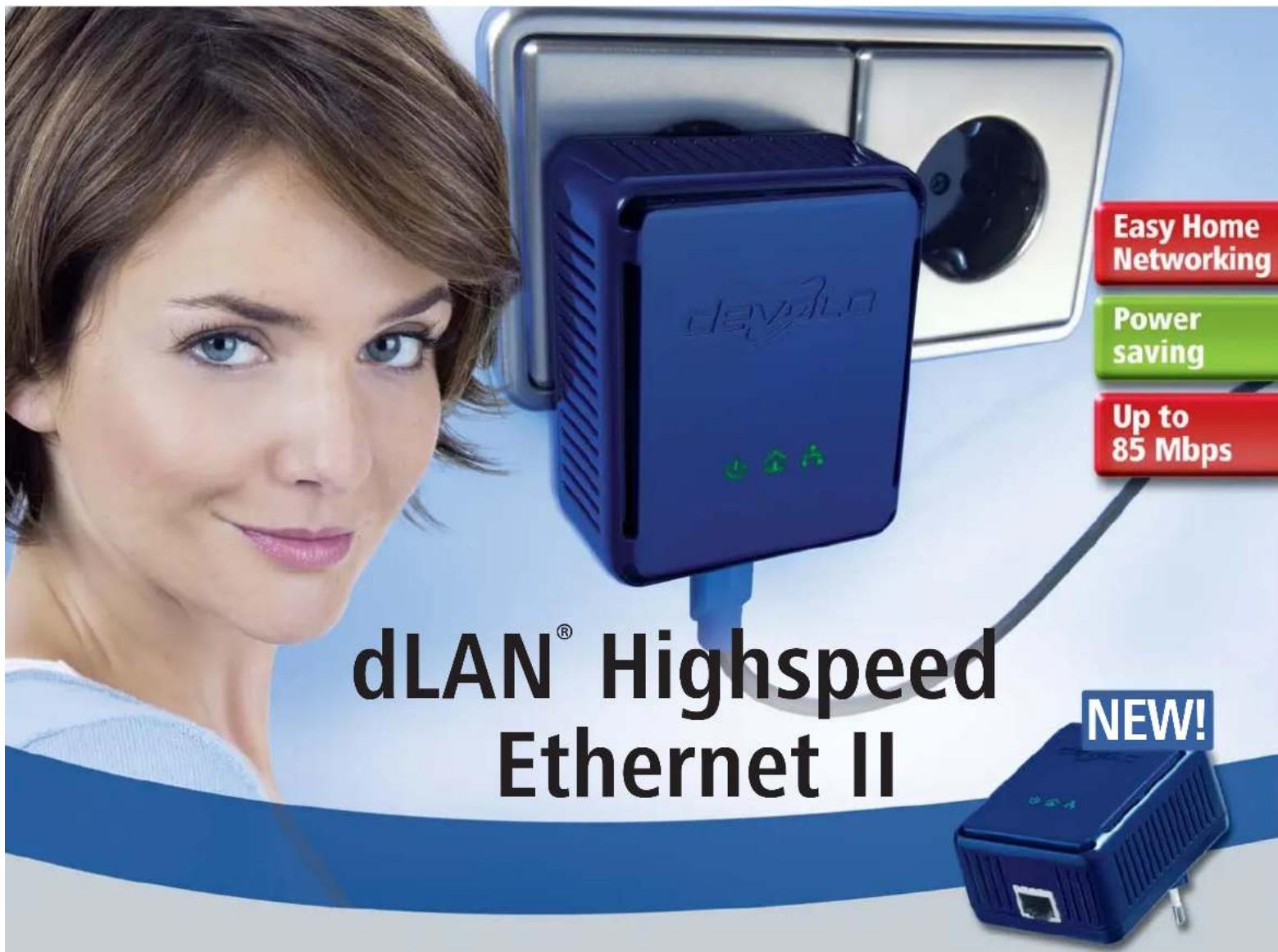 DEVOLO dLAN Highspeed Ethernet II - 1
