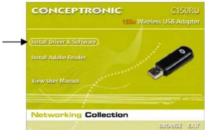 CONCEPTRONIC C150RU - Installazione driver e software - 1