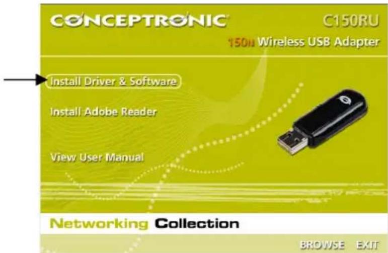 CONCEPTRONIC C150RU - Sürücü ve yazılım kurulumu - 1