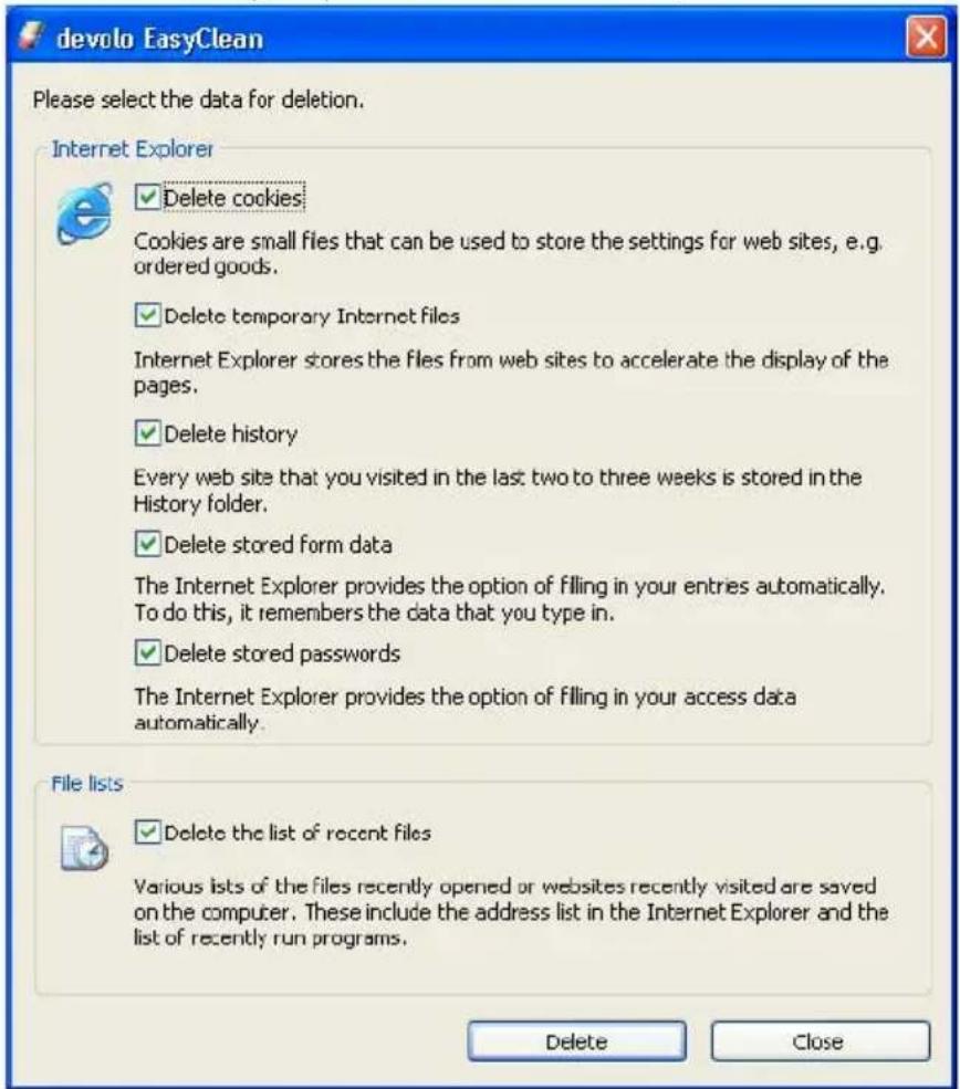 DEVOLO MicroLink dLAN duo - Maintain your privacy with EasyClean - 1
