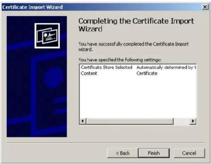 EATON ConnectUPS-X - Select Automatically select the certificate store based on the type of certificate and select Next (see Figure 20). - 2
