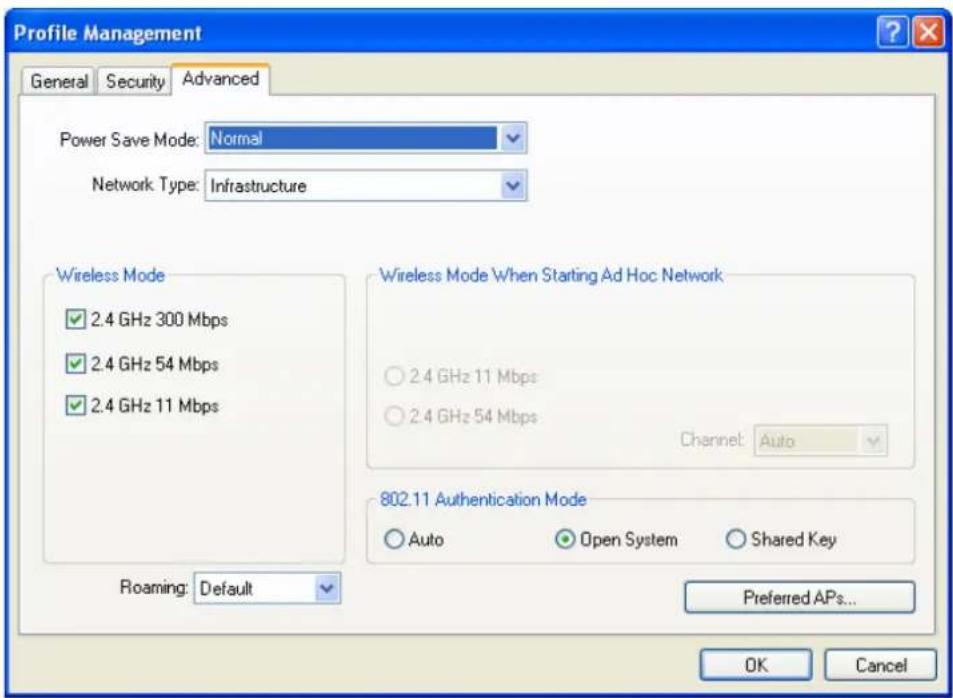 Approx APPPCIE150 - Editar o tab Advanced - 1