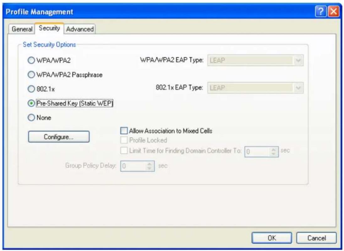 Approx APPPCIE150 - Editieren des Tabs Security - 1